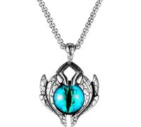 HJLJKG Necklace Men, Chain Jewelry Men Women Pendant Male Lion Head Hip Hop Vintage Wedding Party