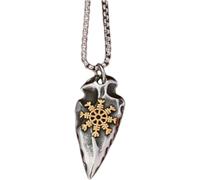 HJLJKG Necklace Men, Chain Jewelry Men Women Pendant Viking Compass Biker Amulet