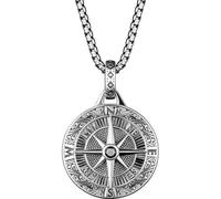 HJLJKG Necklace Men, Chains Jewelry Men Women Pendant Compass