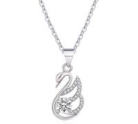 HJLJKG Necklace Men, Chains Jewelry Men Women Pendant Decorated Short Swan Vintage Wedding Party