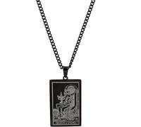 HJLJKG Necklace Men, Chains Jewelry Men Women Pendant Red Queen for and