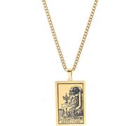 HJLJKG Necklace Men, Chains Jewelry Men Women Pendant Red Queen for and