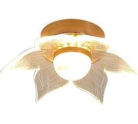 HJLJKG Pendant Lights, 8W LED Metal Ceiling Light Flower Shape Ceiling Lamp Fixture Acrylic Lampshade Ceiling Lighting, Compatible with Living Room Bedroom (Size : 22cm),Light