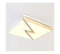 HJLJKG Semi Flush Mount Ceiling Light, Chandelier Light Fixtures, Rustic Farmhouse Close to Ceiling Lights, 6000K Daylight White Adjustable Lighting for Bathroom, Kitchen, Bedroom, and Office