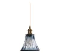 HJLJKG Smoke Gray Glass Pendant Lights, Vintage Chandelier with Shade, Mid Century Farmhouse Lighting for Kitchen Island and Indoor Spaces