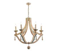 HJLJKG Solid Chandelier - Turquoise Attic Decoration Living Room Foyer Chandelier Lobby Bohemian Style European,Wall Lamp