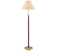 HJLJKG Standing Light Standing Lamp Nordic Living Room Pleated American Retro Bedroom Study Vertical Lamp Floor Light Bedroom