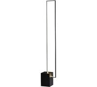 HJLJKG Stepless Dimming Floor Lamp with Remote Control, Nordic Style Black Standing Lamp, Aluminum Light Stand Reading Lamp Decoration