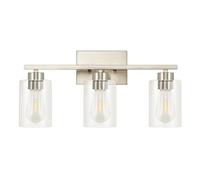 HJLJKG Wall Light 3 Light Bathroom Vanity Light Fixtures Over Mirror with Clear Glass Shade Wall Decor Lamp,Wall Lamp