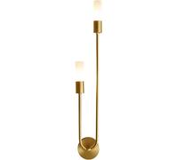 HJLJKG Wall Light Wall Light, Gold Indoor Decor Vanity Wall Washer, Long Strip - Bracket Light, Bedroom Bedside Lamp, Or Living Room Corridor Background Wall Bedside Decor Lamp(Left),Wall Lamp