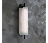 HJLJKG White Marble Wall Lamp丨New Chinese Living Room Full Copper Sconces丨 Decorative Wall Mount Fixtures Compatible with TV Background Wall Corridor Bedroom Bedside,Wall Lamp