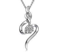 HJLJKG Womens Necklace Elegant Pendant Item Diamond Chain Unique Creative Clavicle Chain Accessories Necklace