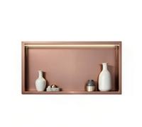 HJLKDYM Estante De Ducha Empotrado De Acero Inoxidable Para Pared