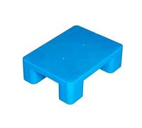 HJLKDYM Palets De Plástico, Palet De Polietileno, Palet De Envío Encajable para Farmacias Supermercado Almacén, Fácil De Limpiar (Color : Azul, Tamaño : 80x40x12cm)