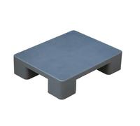 HJLKDYM Palets De Polietileno Encajables, Palets De Suelo,Palets De Plástico para Cocinas De Restaurantes Tiendas Supermercados Sótanos Almacenamiento Almacén(Grey,50x40x12cm)