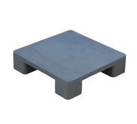 HJLKDYM Palets De Polietileno Encajables, Palets De Suelo,Palets De Plástico para Cocinas De Restaurantes Tiendas Supermercados Sótanos Almacenamiento Almacén(Grey,50x50x12cm)