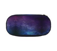 HJLUUFT Estuche para lápices, diseño de universo con estrellas y galaxia, organizador para oficina, universidad, escuela, uso diario