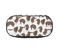 HJLUUFT Kiwi Birds - Estuche para lápices con bonito estampado de pájaros, simple, resistente, multifuncional, organizador de papelería de oficina