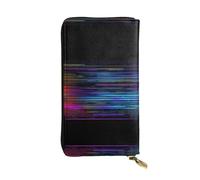 HJLUUFT Programmer Program Code - Cartera elegante para mujer, piel sintética, cremallera de metal, delgada y compacta, cartera de mano para mujer, Negro -, Talla única, Classic