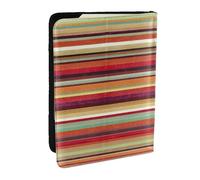 HJLUUFT Rainbow. Funda de cuero para pasaporte para hombres y mujeres, cartera de viaje, funda para pasaporte para la familia