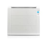 HJM Emisor Térmico Bajo Consumo AMD 1500, Calor Rápido, Programación 24/7, Funciones Ahorro, Turbo Programable, 1500W, Blanco