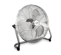 HJM FE-45 Ventilador suelo Alta Potencia, Aspas 45 cm, 110 W, Metal, 3 Velocidades, Gris