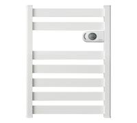 HJM Radiador Secatoallas Bajo Consumo ZINNIA 500, Programación 24/7, Turbo 2 Horas, 500W, Blanco