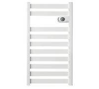 HJM Radiador Secatoallas Bajo Consumo ZINNIA 750, Programación 24/7, Turbo 2 Horas, 750W, Blanco