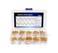 HJNAOKGWHQ 300Pcs 10 Values Multilayer Monolithic Ceramic Capacitor Assortment Kit （10 Values X 30 Pcs / 300 Pcs） from 0.1uf to 10uF in a Box diy