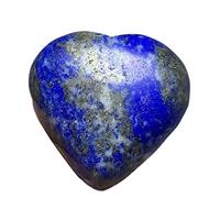 HJNAOKGWHQ Beautiful Lapis Lazuli Quartz Crystal The Heart 1PCS