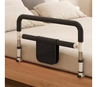 HJNFL Soporte para levantarse de la cama, barandilla anticaídas, la altura de las asas es ajustable. Protector de borde de la cama en la cabecera de la cama, adecuado para personas con discapacidad y
