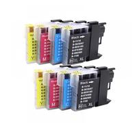 hJNGdU Cartucho de Tinta LC990 Compatible para MFC-295CN MFC-297C MFC-490CW MFC-5490CN MFC-5890CN MFC-5895CW MFC-6490CW MFC-670CD MFC-670CDW Inter(2Set)