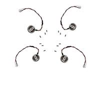 hJNGdU Cubierta de Repuesto de Carcasa de Brazo D 2 Compatible con Piezas de reparación de Drones D 2 sin Motor (4 PCS Motors)