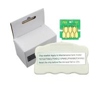 hJNGdU Resetador de Chip de Tinta para T6716 Caja de Mantenimiento Compatible con WF-C5210 C5290 C5710 C5790 Impresoras(Resetter W Chip)