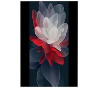 HJOSWVNS Cuadros Decoracion Salon Modernos Blanca Negro Rojo Cuadros Decoracion Dormitorios Decorativos Baño Cocina Laminas Decorativas Pared Lienzos Decorativos Sin Marco Wall Art 40x60cm/1 Pcs
