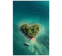 HJOSWVNS Cuadros Decoracion Salon Modernos Patrón De Árbol Verde Cuadros Decoracion Dormitorios Decorativos Baño Cocina Laminas Decorativas Pared Lienzos Decorativos Sin Marco Wall Art 30x40cm/1 Pcs