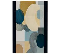 HJOSWVNS Laminas Decorativas Amarillo Azul Gris Laminas Cuadros Decoracion Salon Modernos Baño Cocina Dormitorios Posters Para Pared Wall Art Sin Marco Laminas Decorativas Pared 20x30cm/1 Pcs