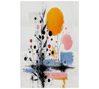 HJOSWVNS Laminas Decorativas Árbol Negro Abstracto Laminas Cuadros Decoracion Salon Modernos Baño Cocina Dormitorios Posters Para Pared Wall Art Sin Marco Laminas Decorativas Pared 40x60cm/1 Pcs