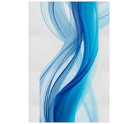 HJOSWVNS Laminas Decorativas Blanca Azul Impresión Laminas Cuadros Decoracion Salon Modernos Baño Cocina Dormitorios Posters Para Pared Wall Art Sin Marco Laminas Decorativas Pared 50x70cm/1 Pcs