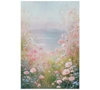 HJOSWVNS Laminas Decorativas Gris Claro Rosa Laminas Cuadros Decoracion Salon Modernos Baño Cocina Dormitorios Posters Para Pared Wall Art Sin Marco Laminas Decorativas Pared 30x40cm/1 Pcs