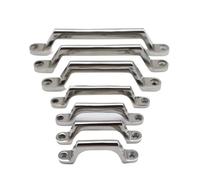 HJQFVASQ Manija pesada de acero inoxidable sólido grueso, perillas de arco de puerta, accesorios de Hardware de manija de tracción de soporte de carga Industrial, 1 ud.(SK-180)