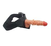 HJRD Ś-Ëx Toys Ġộděmïchés Cønsølãdør，Realista Pênês Silicona，La Fuerte Correa de Silicona de 20 Cm/7,87 Pulgadas Es Resistente Al Desgaste, Impermeable Y Lavable,B