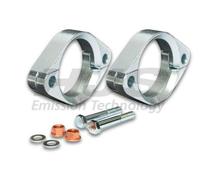 HJS Brida tubo de escape 82 00 7050 adecuado para MERCEDES-BENZ CLK (C208)