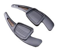 HJTEDHE Auto Decorativos Paletas De Cambio De Extensión Del Volante Del Coche Para Audi Para A3 S3 A5 S5 A4 S4 B9 Q7 2016-2017 Cambio De Engranaje Paleta Accesorios(Gray)