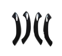 HJTEDHE Manillas Puertas Interior Accesorios de ajuste de manija Interior de puerta de coche Para BMW Para X1 X2 F48 F49 F39 2016-2020(4 Pcs Piano Black)