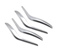 HJTEDHE Manillas Puertas Interior Manijas De Puertas Interiores De Coche, Accesorios Tirar, Para BMW Para X1 E84 2011-2015(Silver 4PCS)