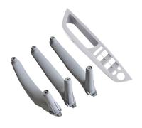 HJTEDHE Manillas Puertas Interior Para BMW Para E70 X5 E71 E72 X6 SAV Tirador De Puerta Interior De Coche Manija Cubierta Exterior Embellecedor Reemplazo(Gray-4pcs)