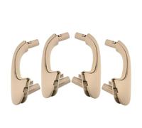 HJTEDHE Manillas Puertas Interior Para Mercedes Benz Para W203 Clase C 2000-2007 2038101551 Tirador De Puerta Interior De Coche Manija Cubierta Exterior Reemplazo De Ajuste(Beige-4PCS)
