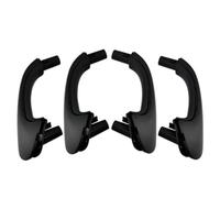 HJTEDHE Manillas Puertas Interior Para Mercedes Benz Para W203 Clase C 2000-2007 2038101551 Tirador De Puerta Interior De Coche Manija Cubierta Exterior Reemplazo De Ajuste(Black-4PCS)