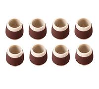 HJtRTDF Patas para Muebles, 8 Piezas, Almohadillas Antideslizantes for Muebles con un diseño Almohadillas de Goma for(Round)